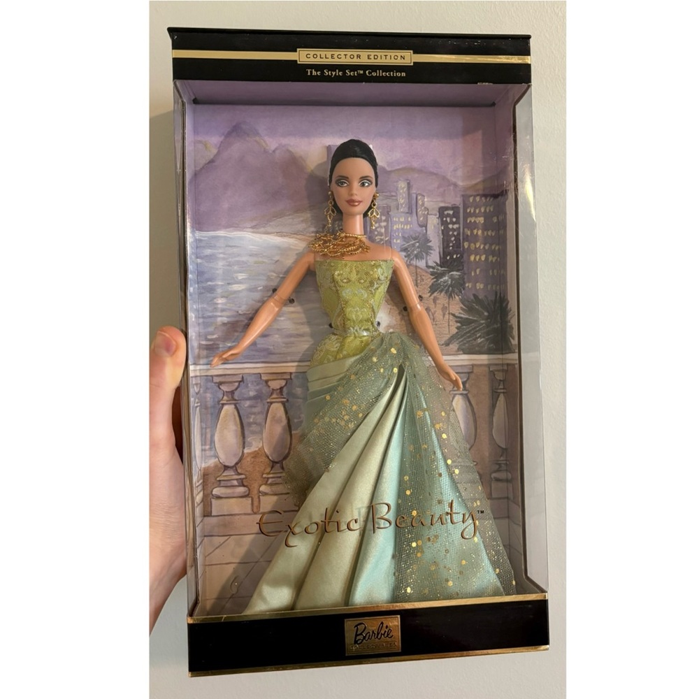 Exotic Beauty Barbie Doll The Style Set Collection Circa 2002 In Box